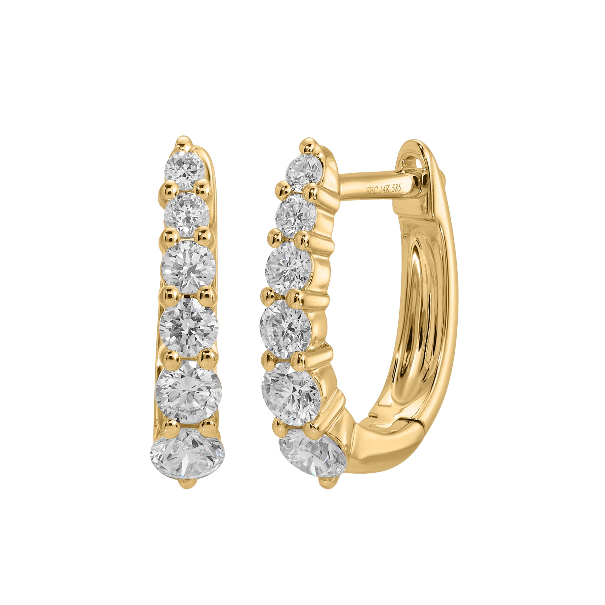 Mini Maeve Huggie Hoop Earrings