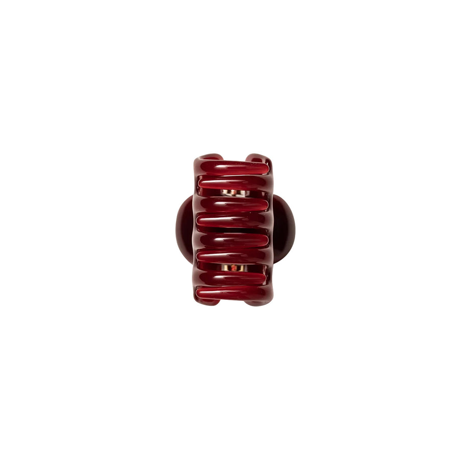 UNDO 1.5"  Claw Clip - Bordeaux - Accessories - Broken English Jewelry bottom view