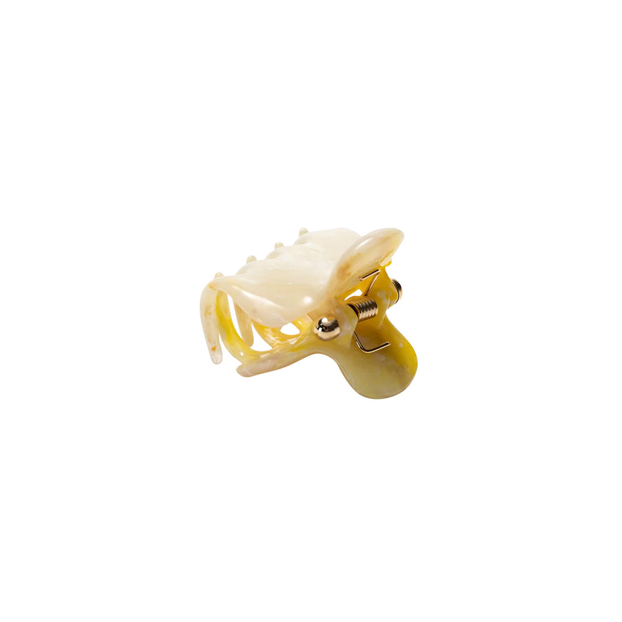 UNDO 1.5" Claw Clip - Citrine Quartz - Accessories - Broken English Jewelry top angled view