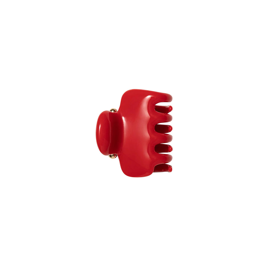 UNDO 1.5" Claw Clip - Rosso - Accessories - Broken English Jewelry side view