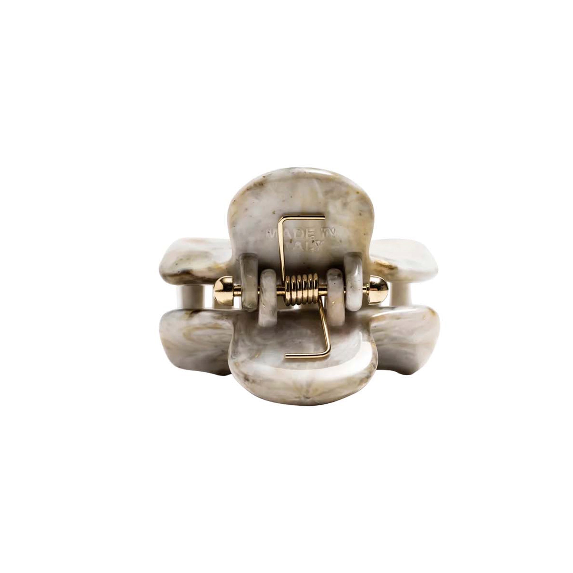 2" Claw Clip - Green Marble