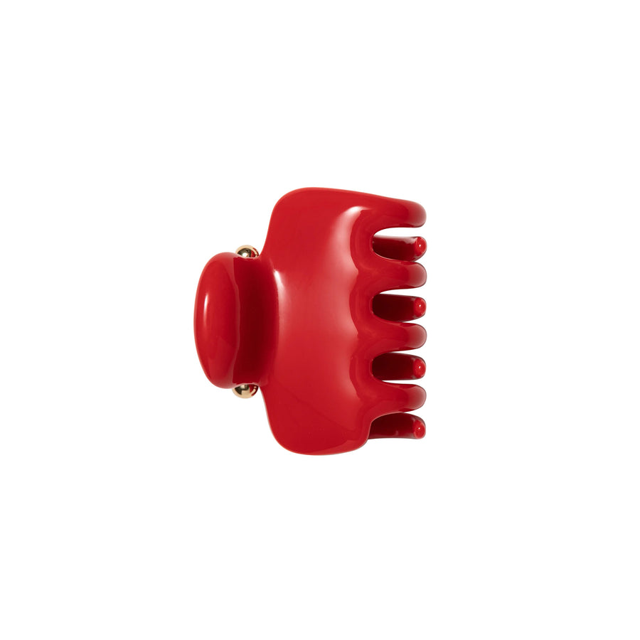 UNDO 2" Claw Clip - Rosso - Accessories - Broken English Jewelry side view