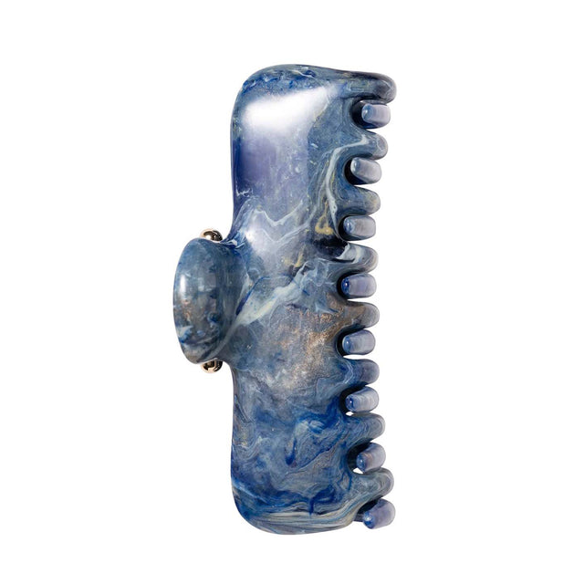 4" Claw Clip - Blue Marble