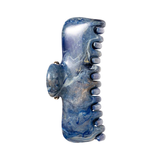 4" Claw Clip - Blue Marble - Main Img