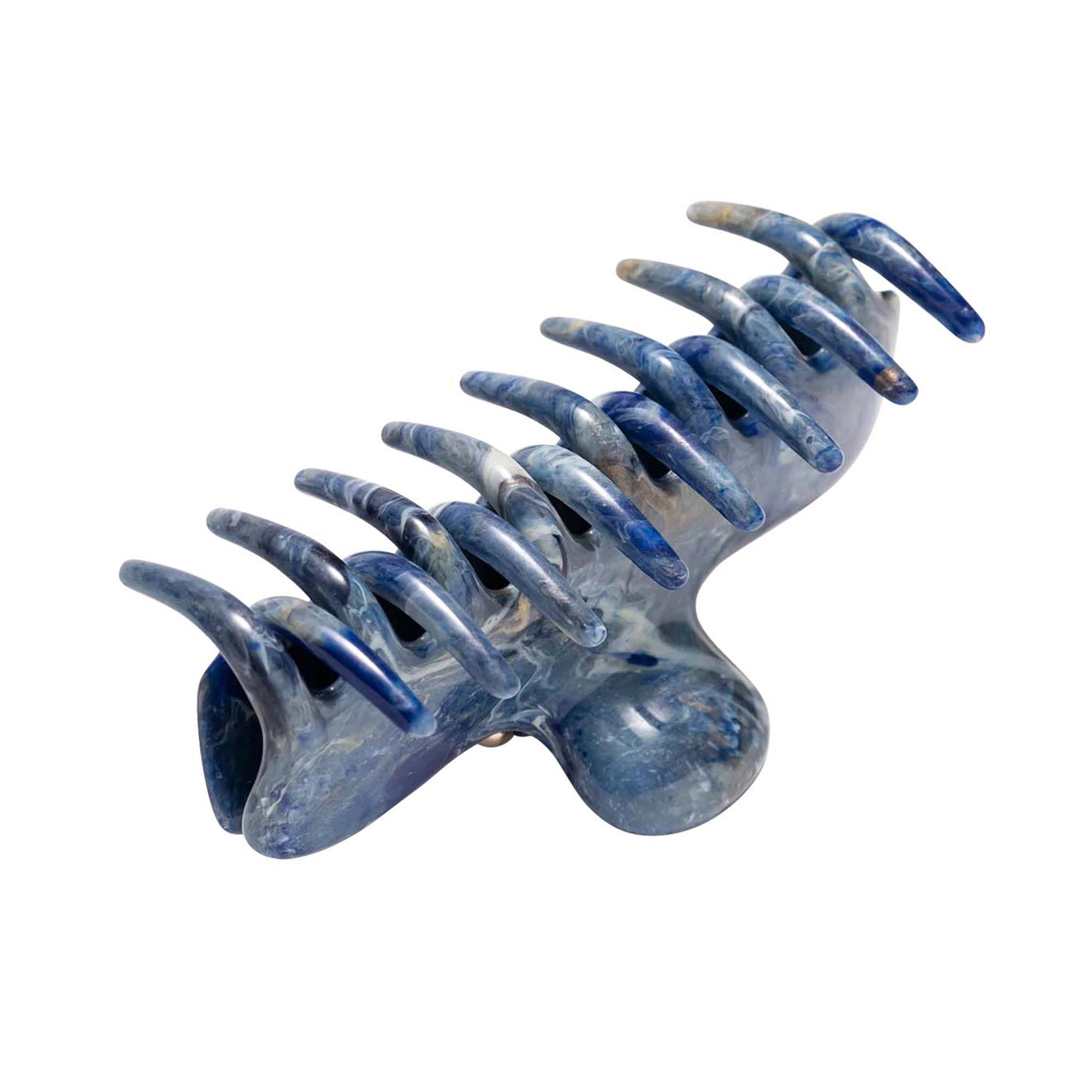 4" Claw Clip - Blue Marble