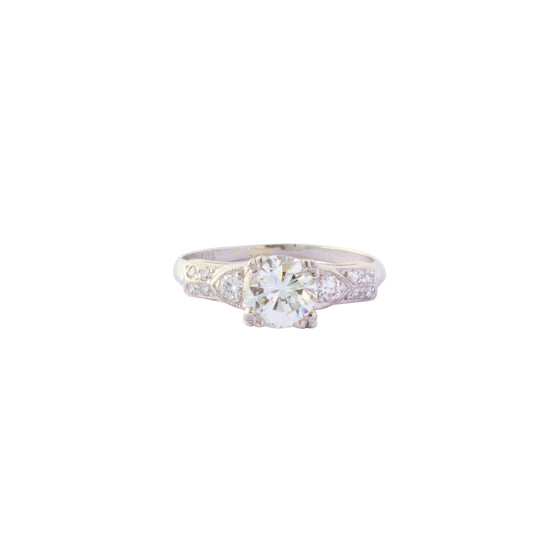 Art Deco Ring - Platinum - Main Img