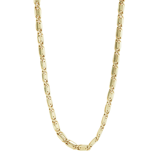 Antique & Vintage Jewelry 22" Gold Chain - Necklaces - Broken English Jewelry