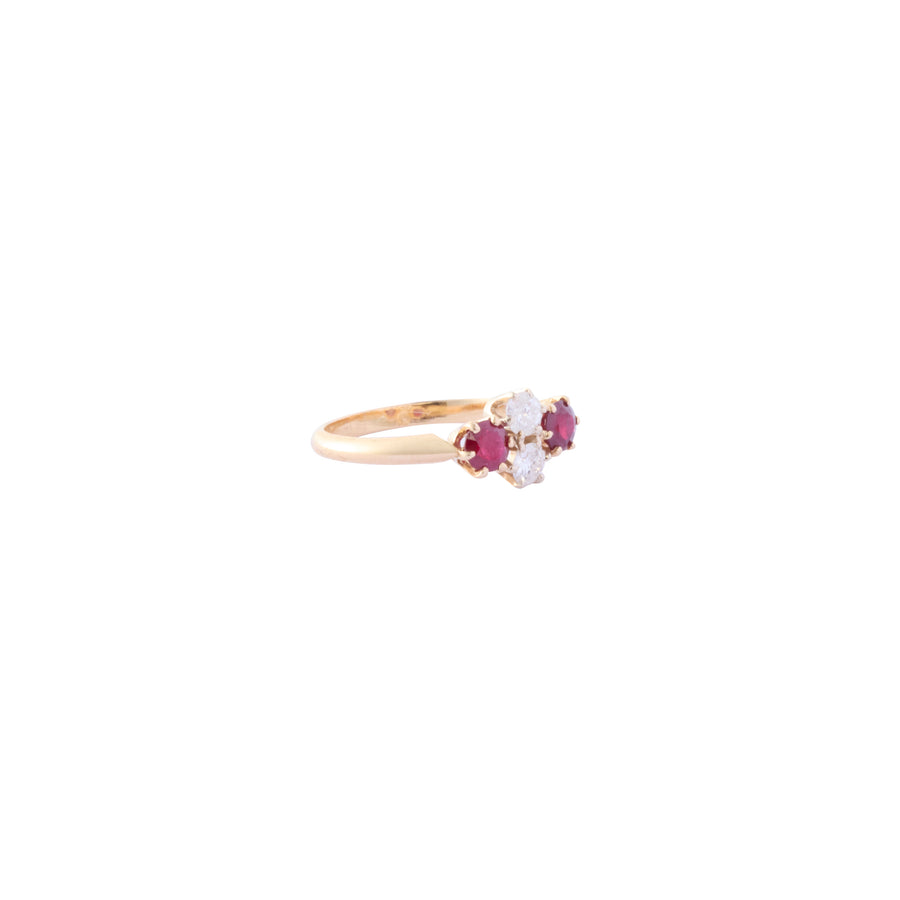 Diamond and Ruby Ring