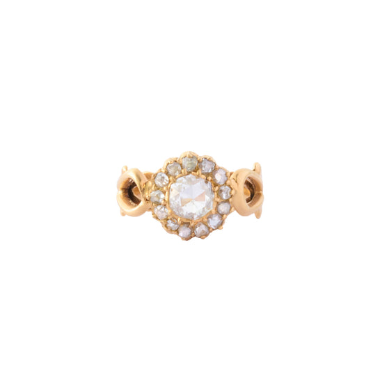 Open Shoulder Cluster Ring - Main Img