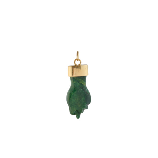 Malachite Figa Pendant