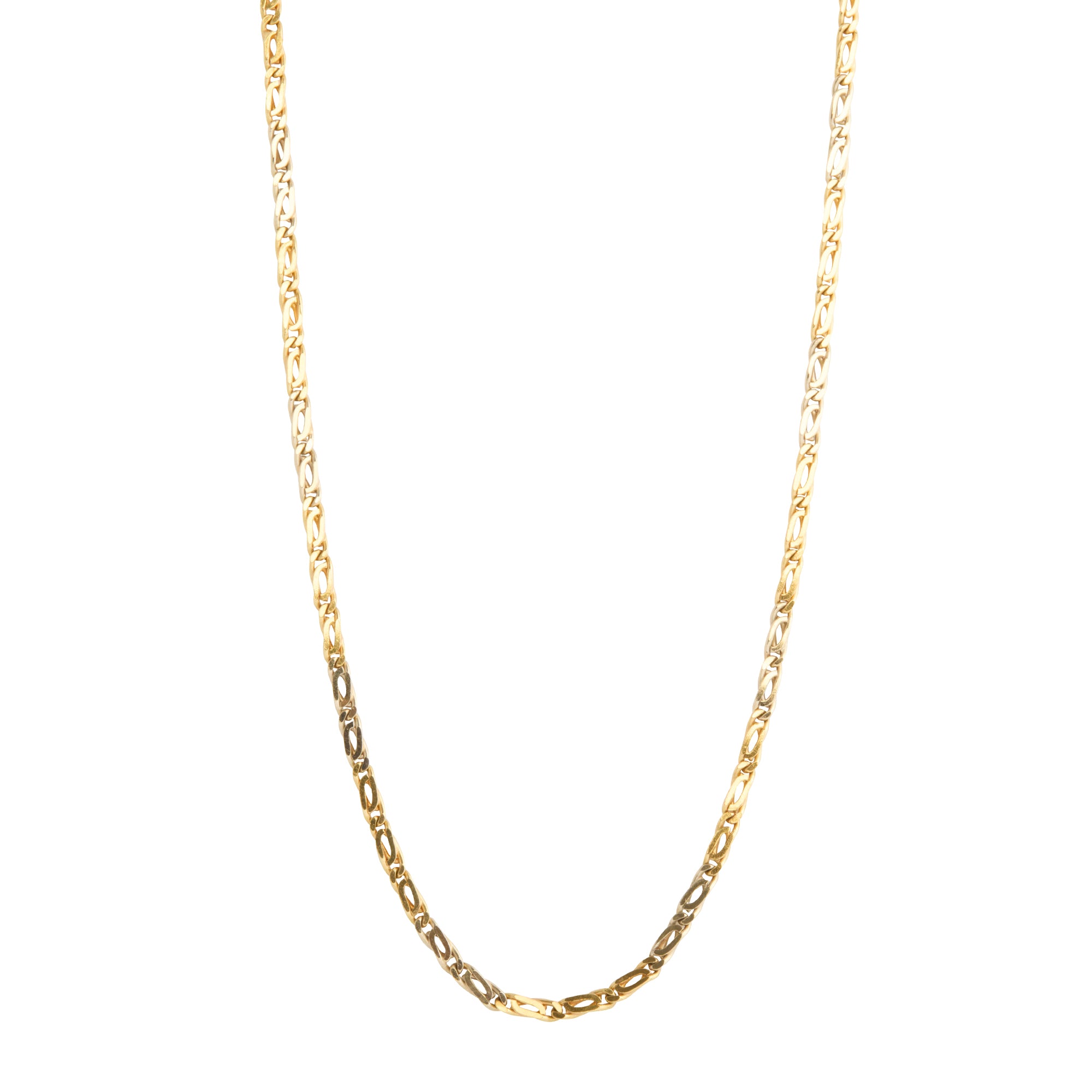 Two Tone Chain Necklace