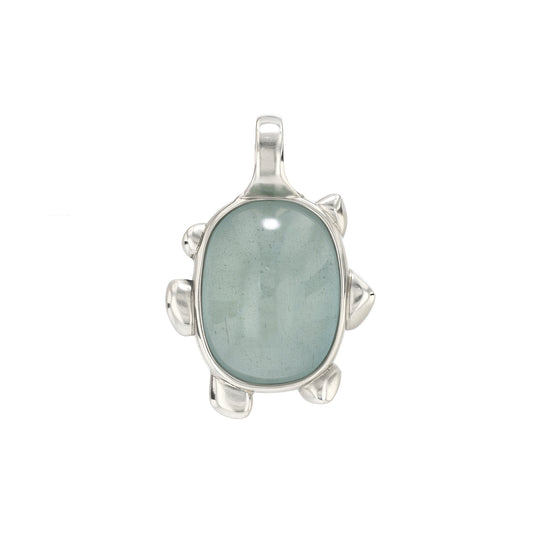 Chrona Pendant - Aquamarine - Main Img