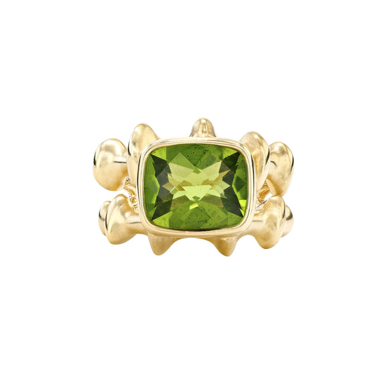 Chrona Demi Ring - Peridot - Main Img