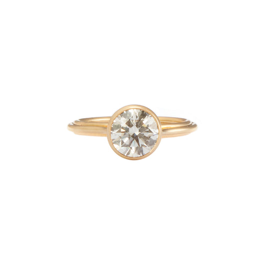 Round Cut Iris II Ring - Main Img