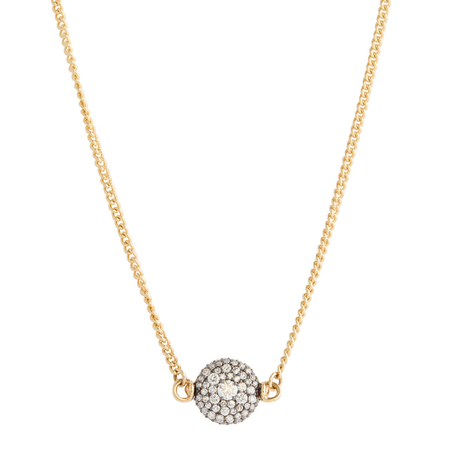 Diamond Baby Pocket Watch Necklace