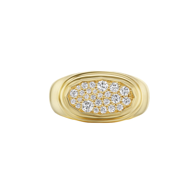 Vice Versa - Diamond Pave Eleven Ring