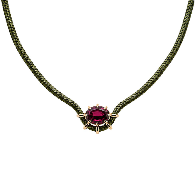 Rhodolite Garnet Louise Play Necklace