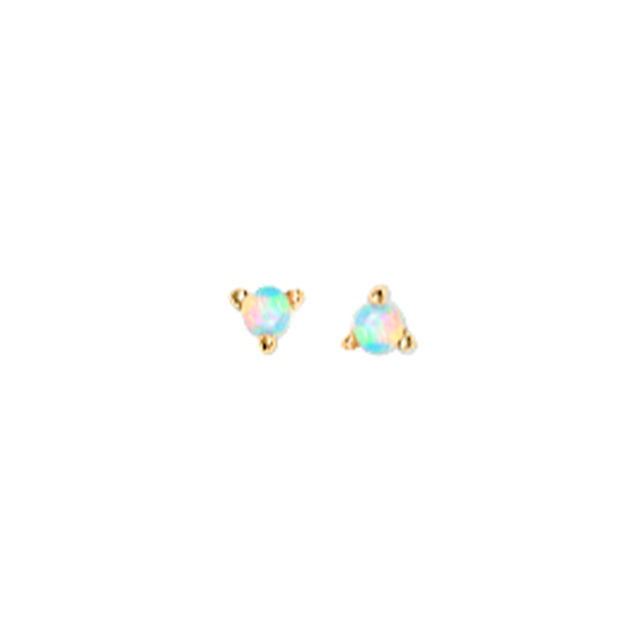 Small Opal Studs