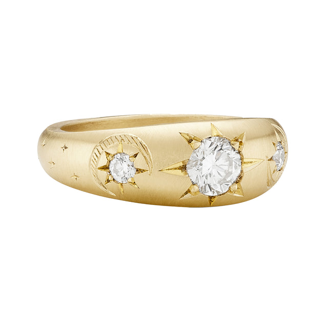 Crescent Moon Ring