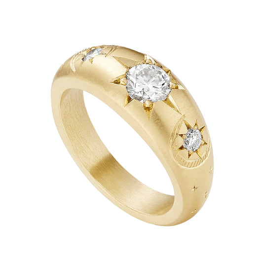 Crescent Moon Ring