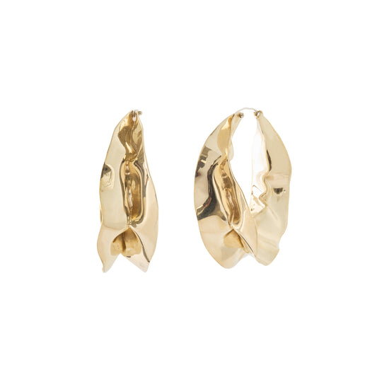 Bellatrix Hoops - Brass - Main Img