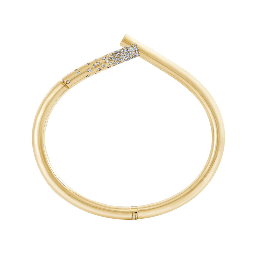 Pave Diamond Oera Bracelet - Yellow Gold