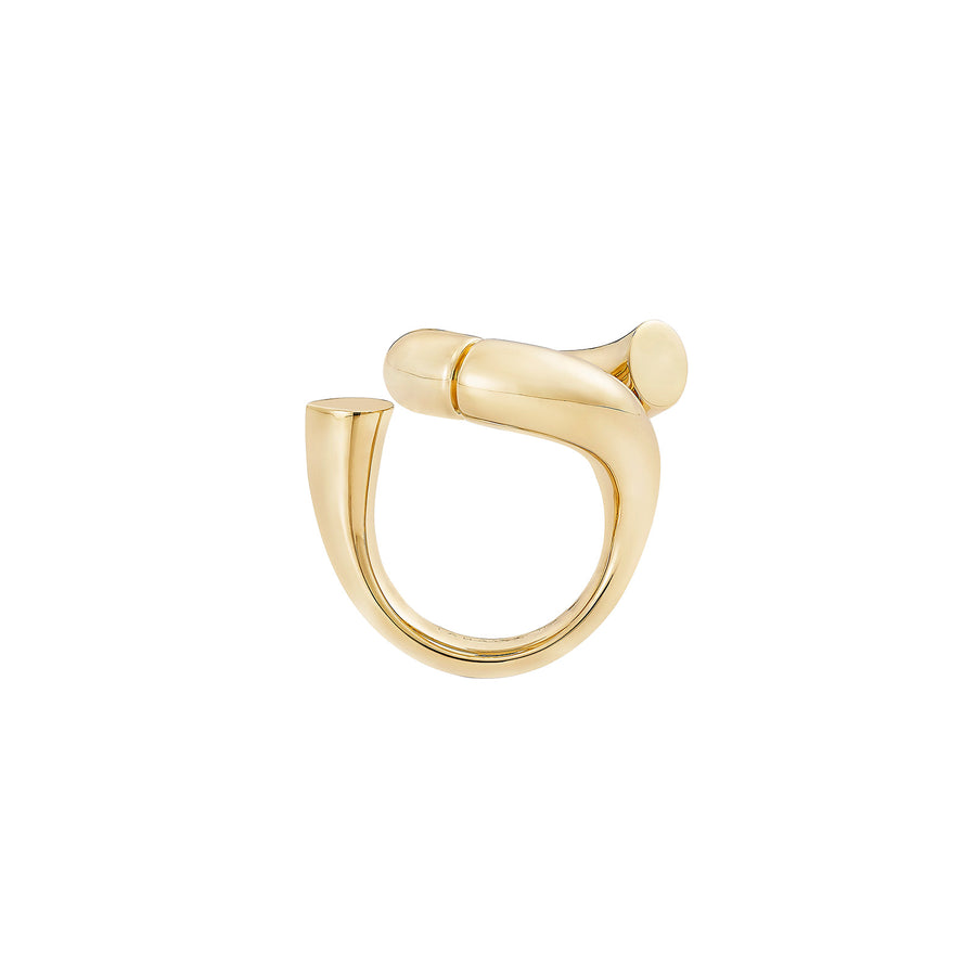 Tabayer Oera Loop Ring - Rings - Broken English Jewelry