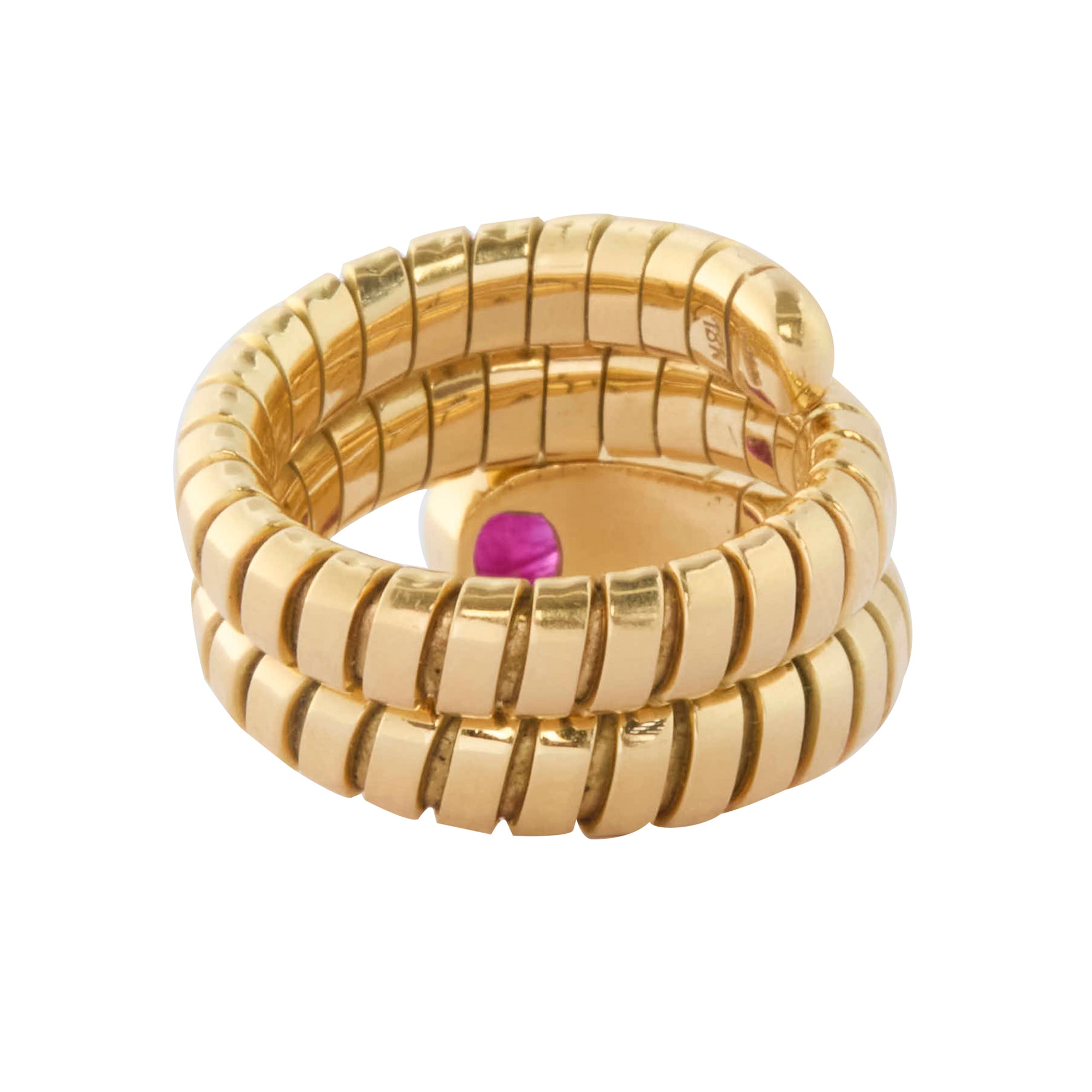 Ruby Serpenti Style Ring