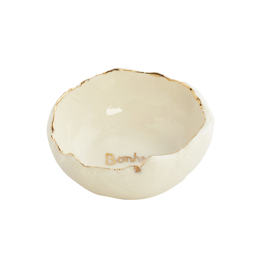 Loquet BE x Loquet x Heidi Bishop Ceramic Dish - "Bonhuer" - Home & Decor - Broken English Jewelry side view
