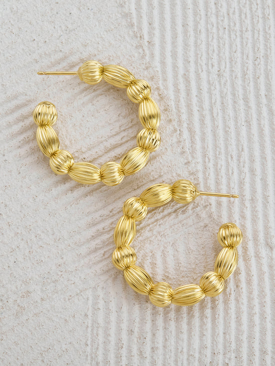 Gold Hoops All Summer Long