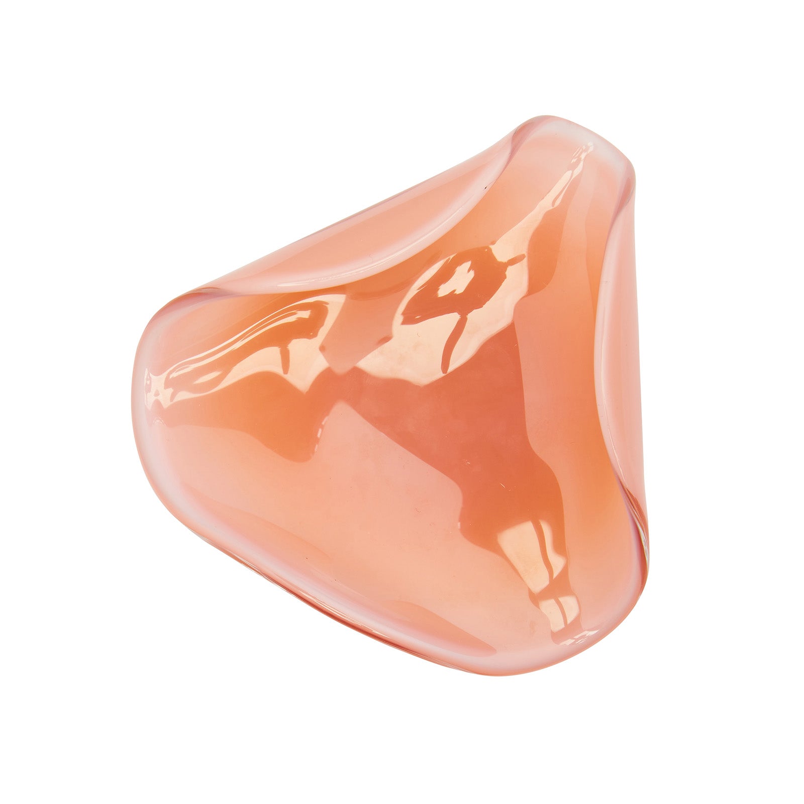 Helle Mardahl One-Of-A-Kind Rose Petal Jewelry Dish - Pink - Home & Decor - Broken English Jewelry top view