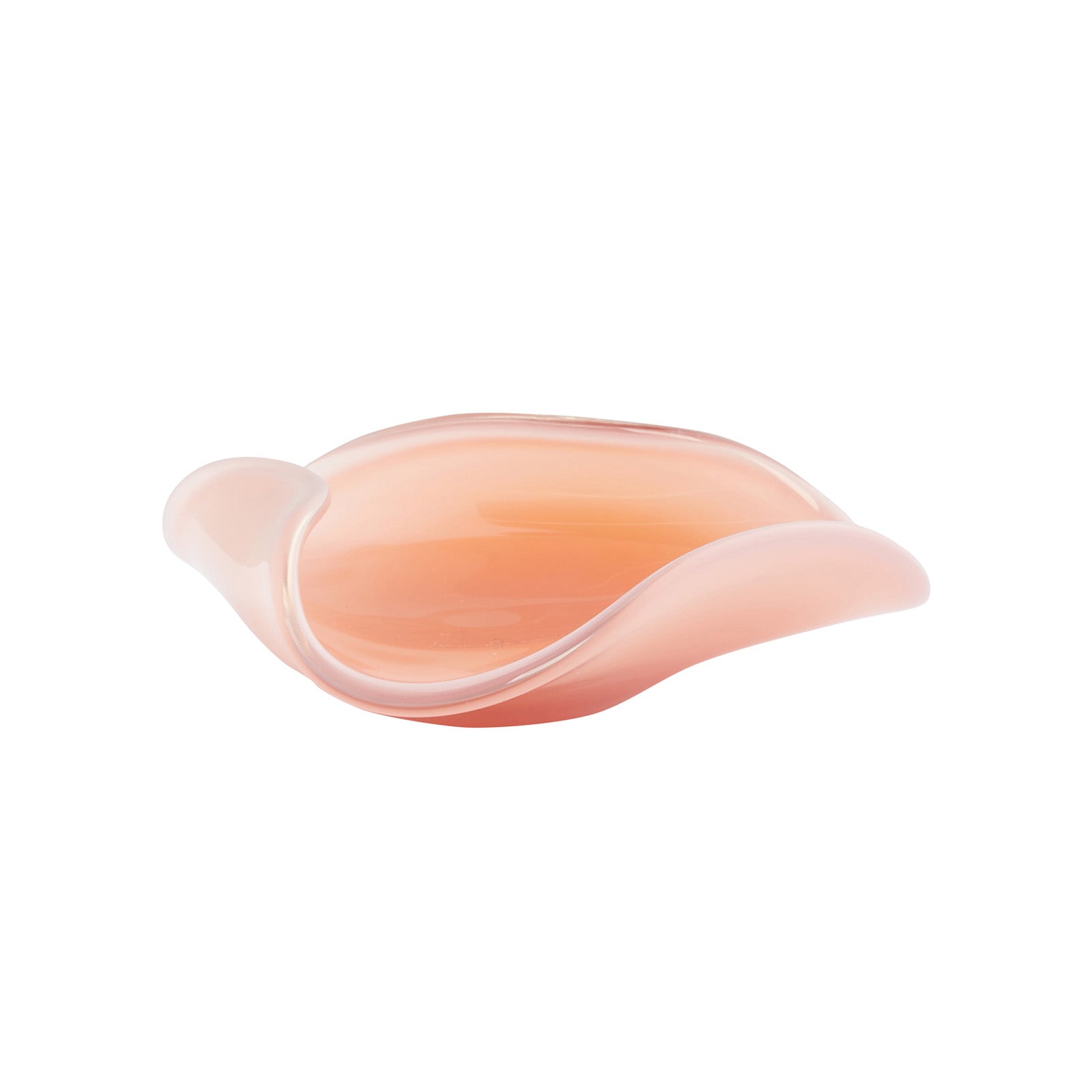 Helle Mardahl One-Of-A-Kind Rose Petal Jewelry Dish - Pink - Home & Decor - Broken English Jewelry side view