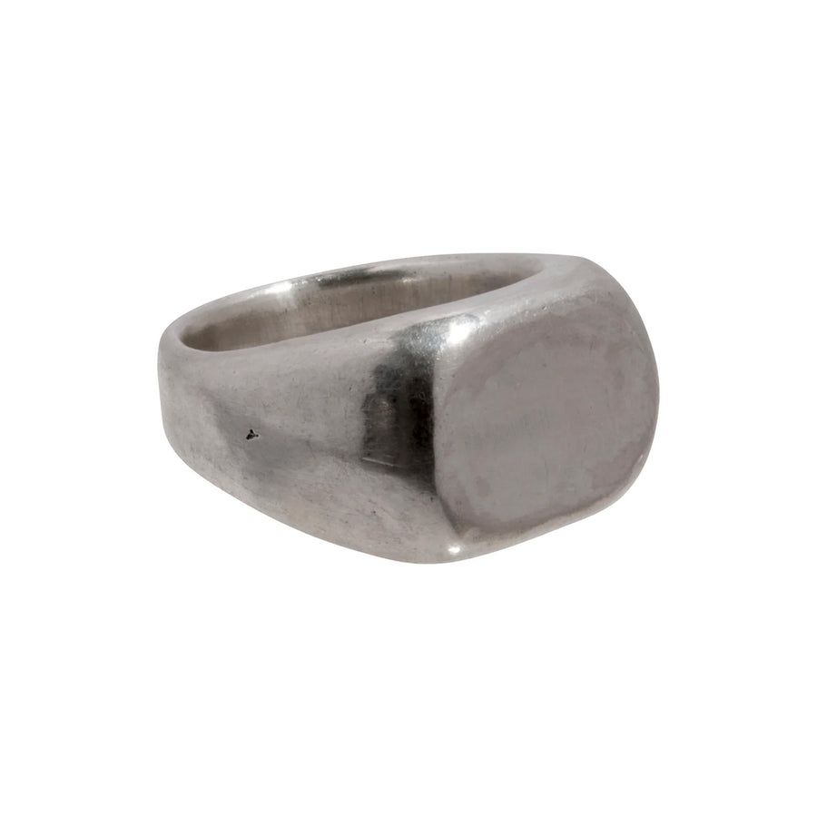James Colarusso Silver Large Concave Ring - Broken English Jewelry