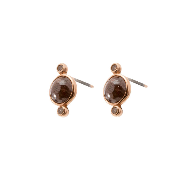 Xiao Wang Galaxy Round Studs - Broken English Jewelry