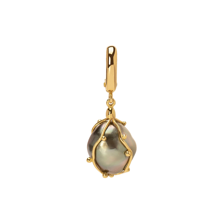 Milamore Kintsugi Charm - Black Pearl - Charms & Pendants - Broken English Jewelry