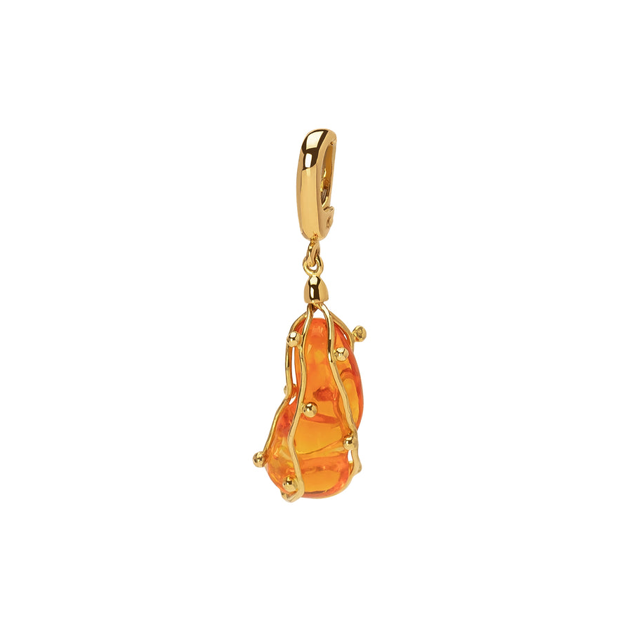 Milamore Kintsugi Charm - Fire Opal - Charms & Pendants - Broken English Jewelry
