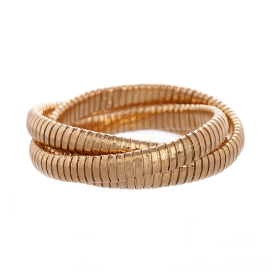 Rolling Bracelet - 9mm Yellow Gold / Medium Large - Main Img