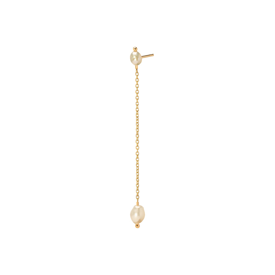 WWAKE Pearl Shower Earring - Long - Earrings - Broken English Jewelry