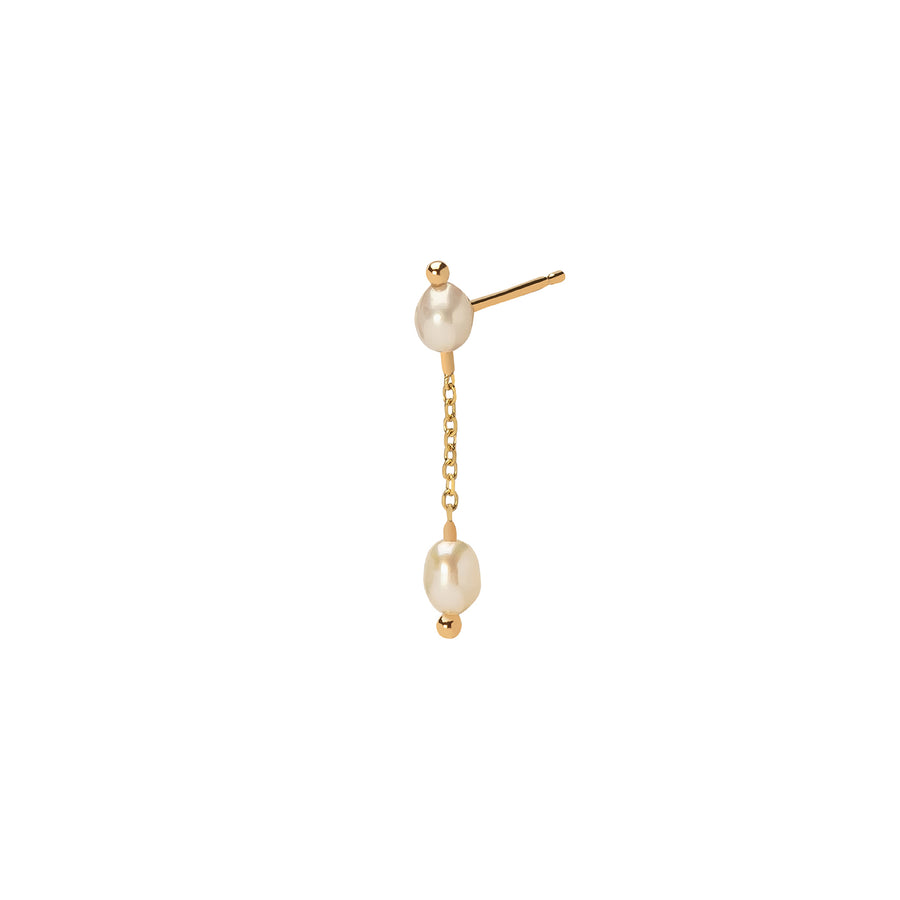 WWAKE Pearl Shower Earring - Short - Earrings - Broken English Jewelry