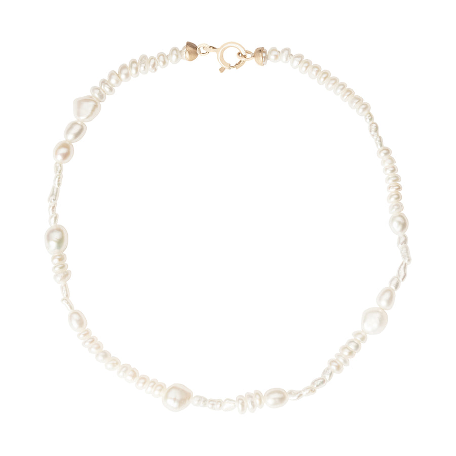 WWAKE Pearl Collage Bracelet - Large - Broken English Jewelry