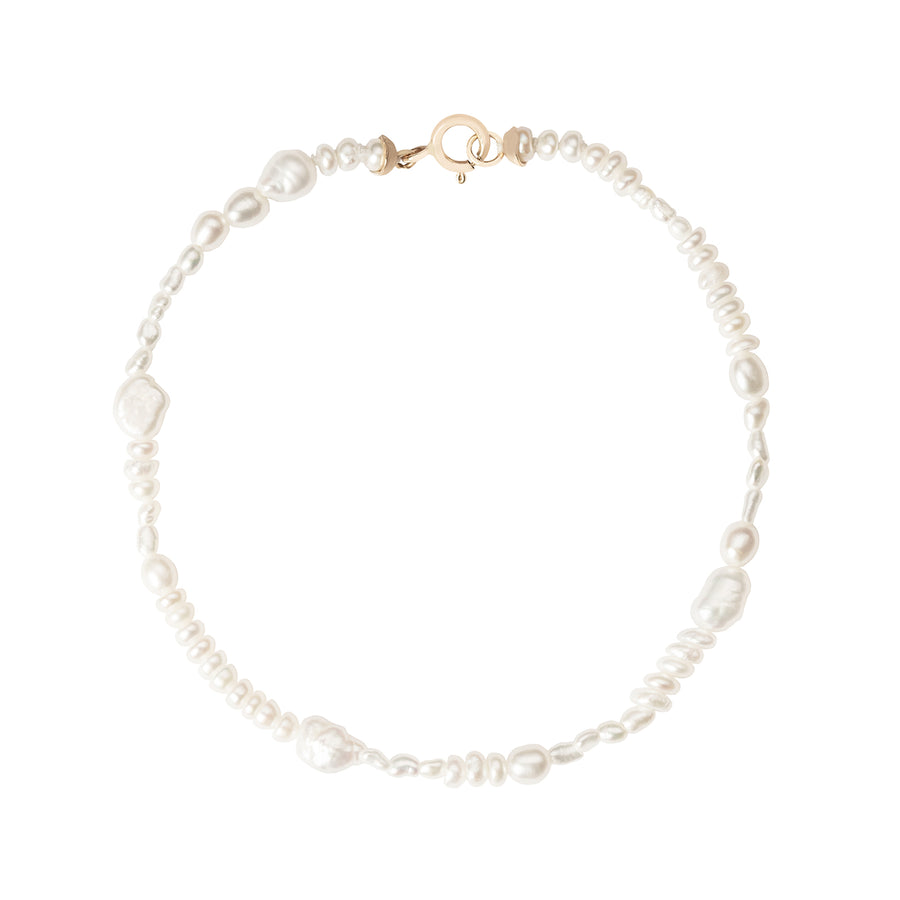 WWAKE Pearl Collage Bracelet - Small - Broken English Jewelry