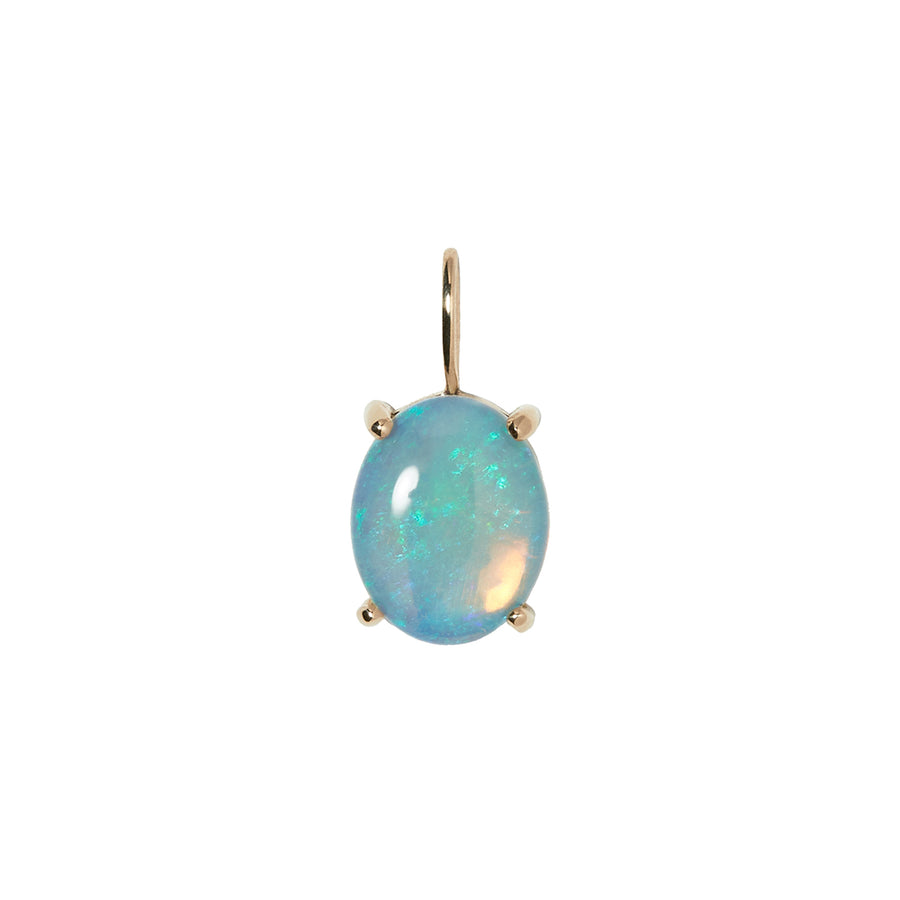 WWAKE Large Oval Charm - Opal - Charms & Pendants - Broken English Jewelry
