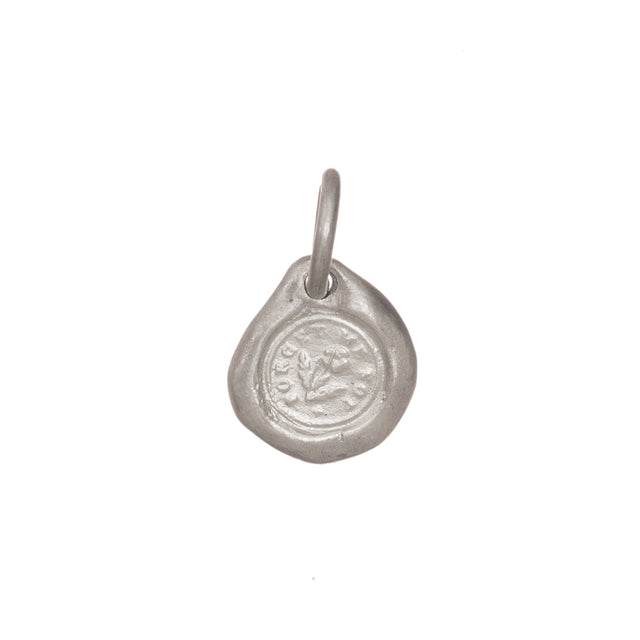 James Colarusso Forget Me Not Charm - Silver - Broken English Jewelry