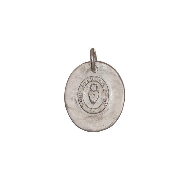 James Colarusso Vous Etes La Cle Pendant - Silver - Broken English Jewelry