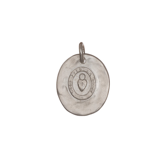 Vous Etes La Cle Pendant - Silver - Main Img