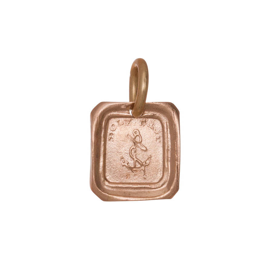 James Colarusso Hold Fast Intaglio Pendant - Rose Gold - Broken English Jewelry