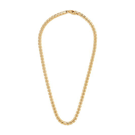 Ophelia Skinny Necklace - Yellow Gold