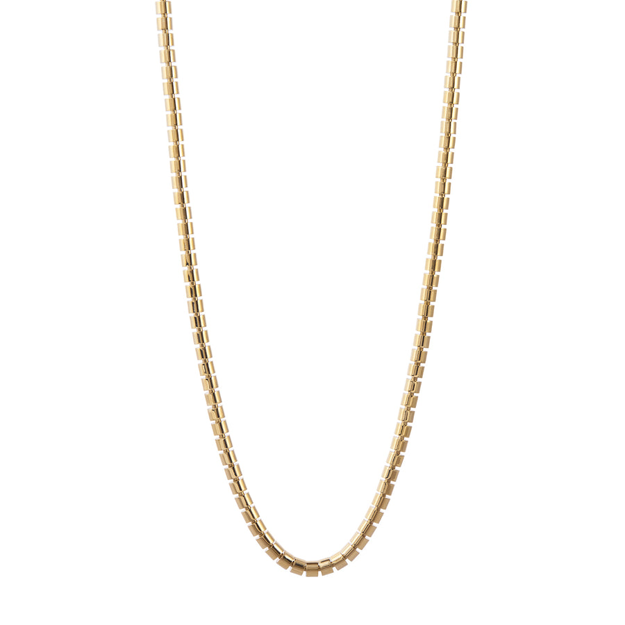 Sidney Garber Ophelia Skinny Long Necklace - Yellow Gold - Necklaces - Broken English Jewelry