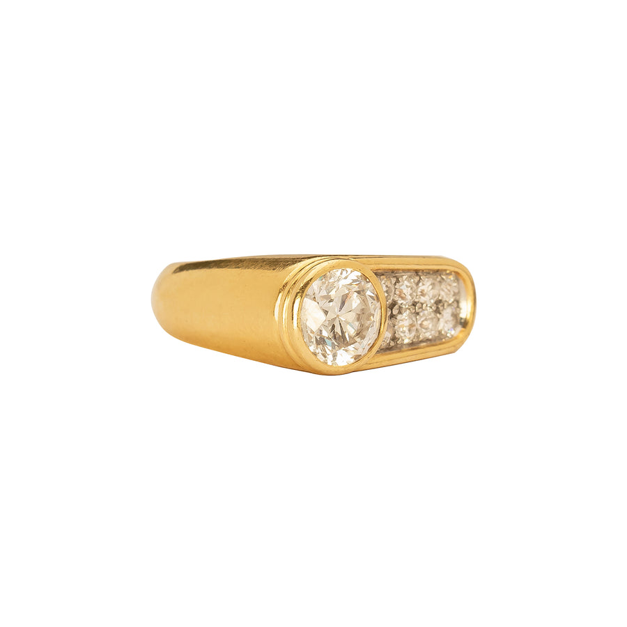 Antique & Vintage Jewelry Tiffany & Co Diamond Ring - Rings - Broken English Jewelry
