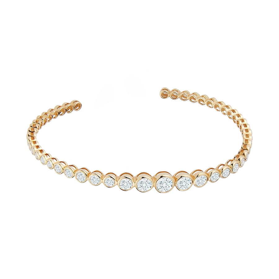 ONDYN Lumiere Diamond Cuff Bracelet - Bracelets - Broken English Jewelry